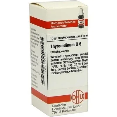 THYREOIDINUM D 6 Globuli 10 g