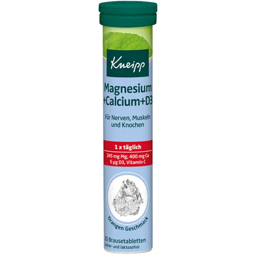 KNEIPP Magnesium+Calcium Brausetabletten 20 St