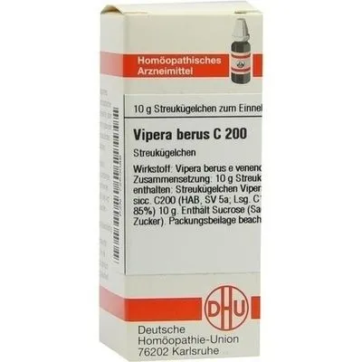 VIPERA BERUS C 200 Globuli 10 g