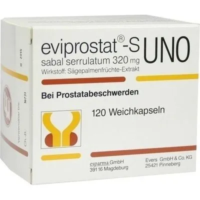 EVIPROSTAT-S sabal serrulatum 320 uno Kapseln 120 St