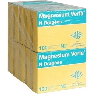 MAGNESIUM VERLA N Dragees 10X100 St