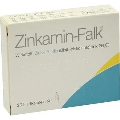 ZINKAMIN Falk 15 mg Hartkapseln 20 St
