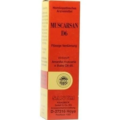 MUSCARSAN D 6 Tropfen 10 ml
