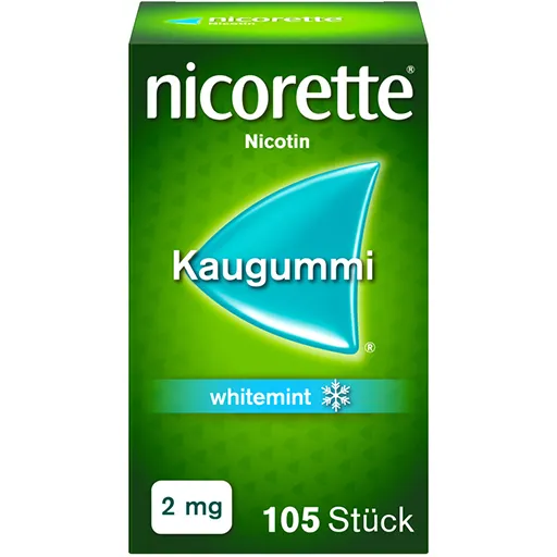 NICORETTE Kaugummi 2 mg whitemint 105 St