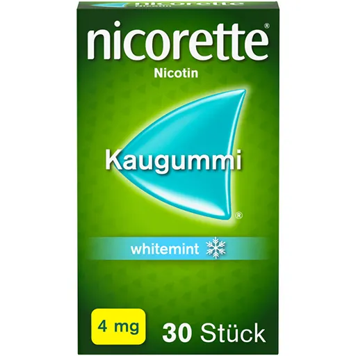 NICORETTE Kaugummi 4 mg whitemint 30 St