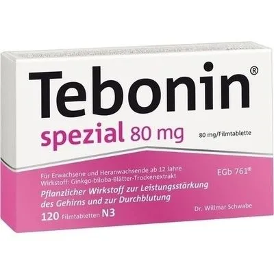 TEBONIN spezial 80 mg Filmtabletten 120 St
