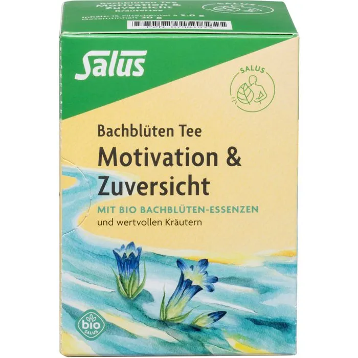 BACHBLÜTEN TEE Motivation&Zuversicht Bio Salus Fbt 15 Stück