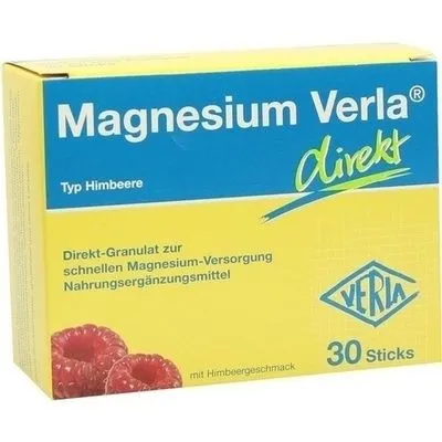 MAGNESIUM VERLA direkt Himbeere Granulat 30 St