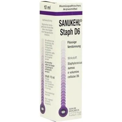SANUKEHL Staph D 6 Tropfen 10 ml