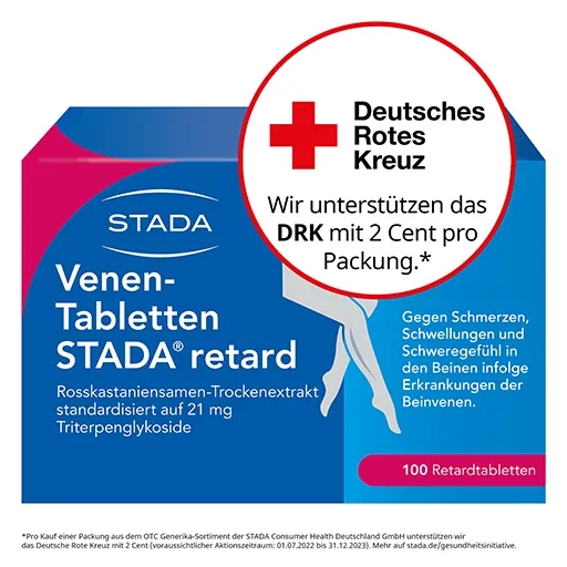 VENEN-TABLETTEN STADA retard 100 St