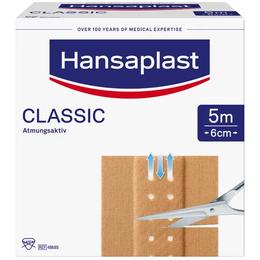 HANSAPLAST Classic Pflaster 6 cmx5 m 1 St