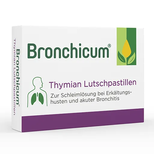BRONCHICUM Thymian Lutschpastillen 20 St