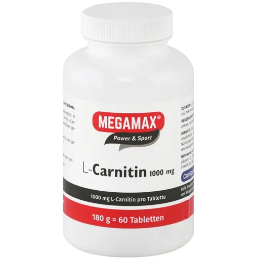 MEGAMAX L-CARNITIN 1000 mg Tabletten 60 St