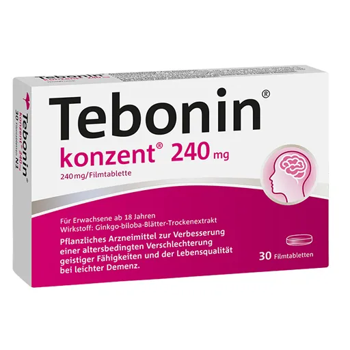 TEBONIN konzent 240 mg Filmtabletten 30 St