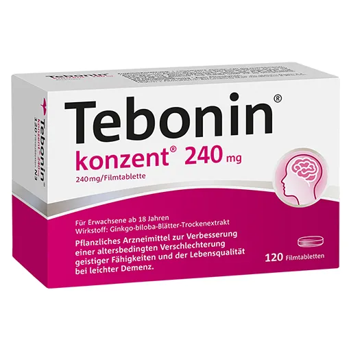 TEBONIN konzent 240 mg Filmtabletten 120 St