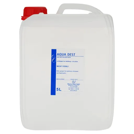 AQUA DEST. KANISTER 5 L