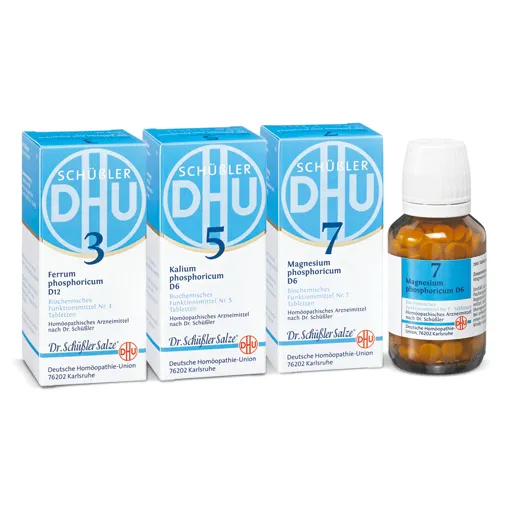 DHU Schüßler-Salze Energie-Kur Sparset 3x200 St