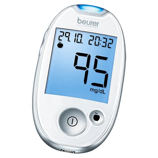 BEURER GL44 Blutzuckermessgerät mg/dl weiß 1 St