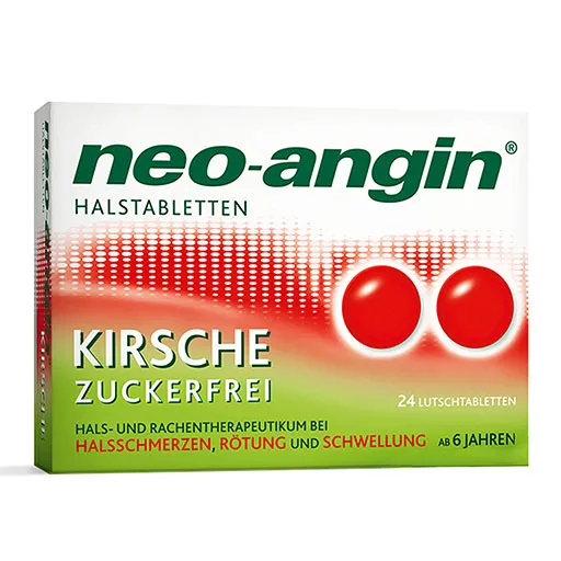 NEO-ANGIN Halstabletten Kirsche 24 St