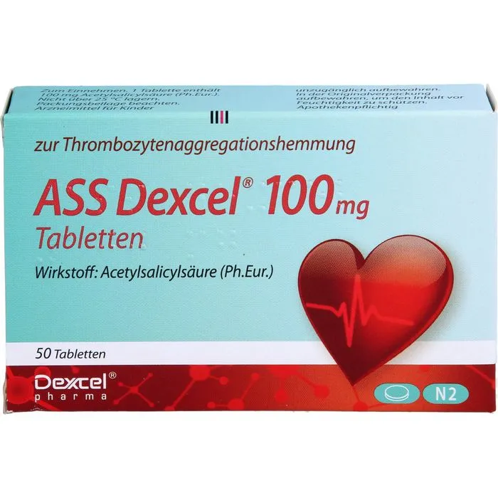 ASS Dexcel 100 mg Tabletten 50 St