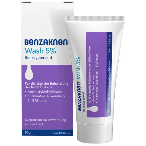 BENZAKNEN Wash 5% Suspension 50 g