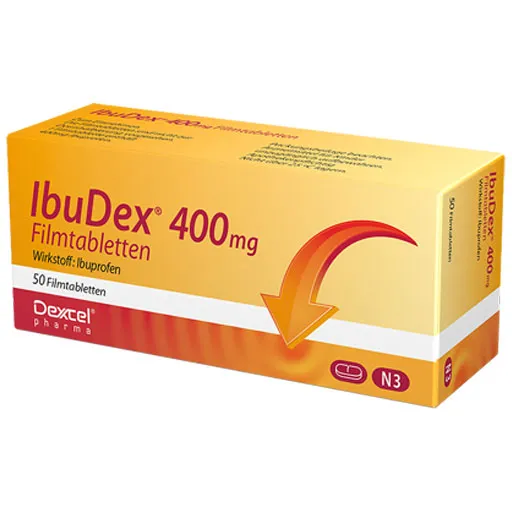 IBUDEX 400 mg Filmtabletten 50 St