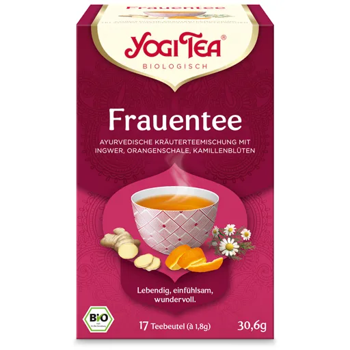 YOGI TEA Frauentee Bio Filterbeutel 17X1.8 g