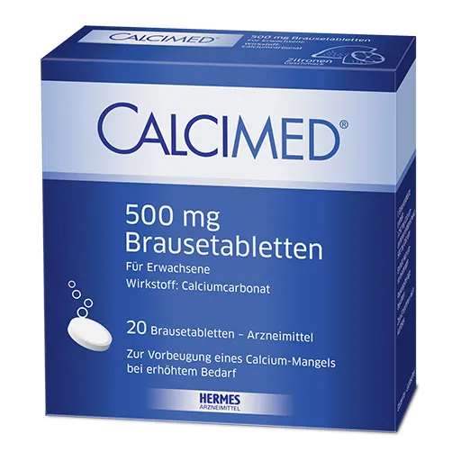 CALCIMED 500 mg Brausetabletten 20 St