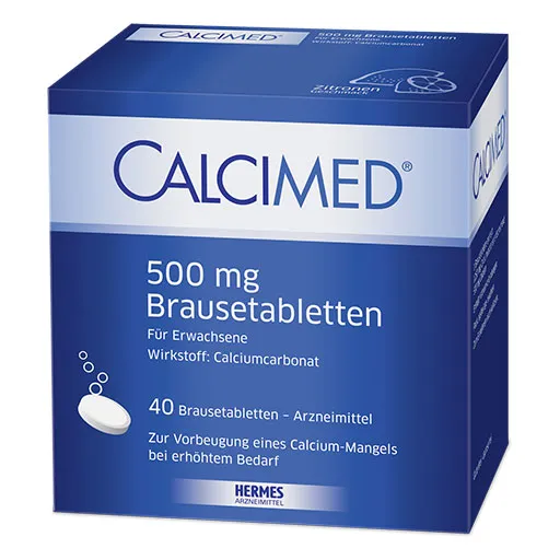 CALCIMED 500 mg Brausetabletten 40 St