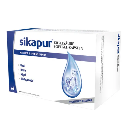 SIKAPUR Kieselsäure Softgel Kapseln 90 St