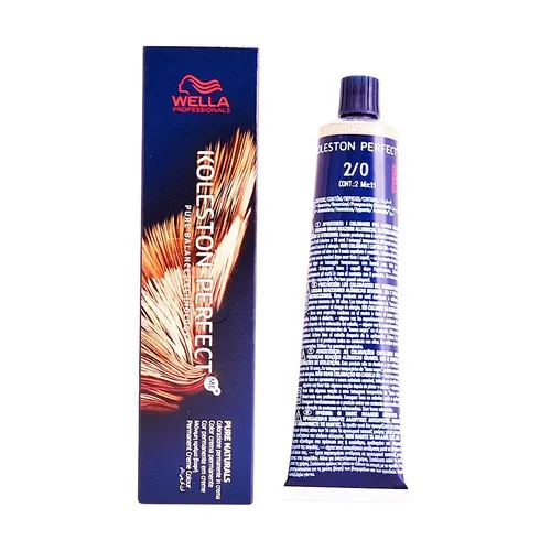 Wella Professsional Koleston perfektioniert mich + reine natürliche dauerhafte Haarfarbe 2/0