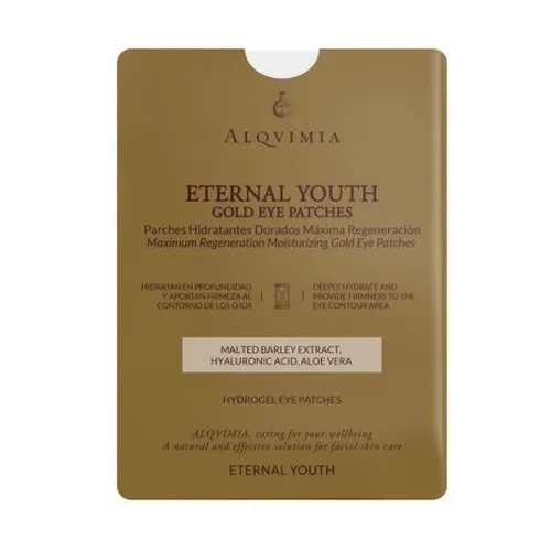 Alqvimia Goldene Augenkonturmaske für ewige Jugend