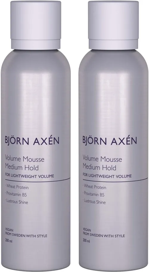 Björn Axen Volume Mousse Medium Hold 200 ml x 2
