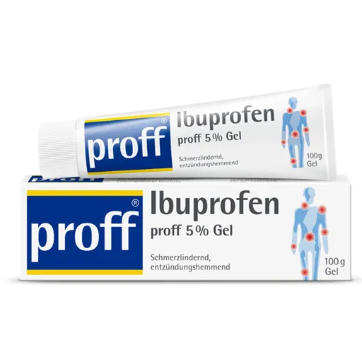IBUPROFEN proff 5% Gel 100 g