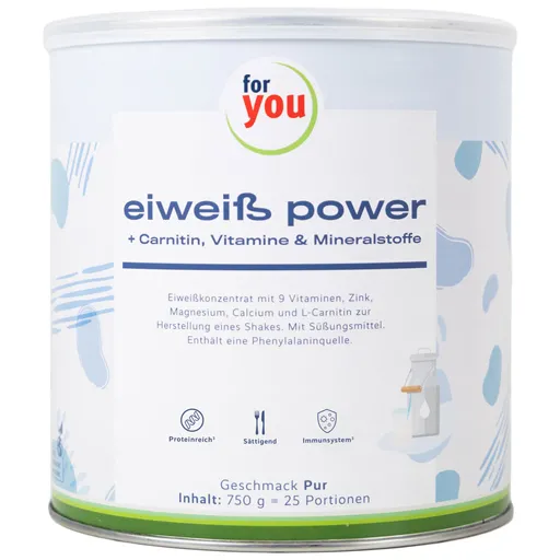 FOR YOU eiweiß power pur Pulver 750 g
