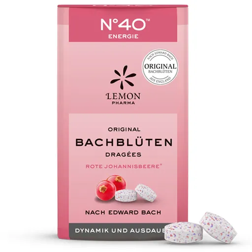 BACHBLÜTEN No.40 Energie Dragees nach Dr.Bach 21 g