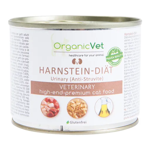 ORGANICVET Katze Harnstein-Diät 200 g