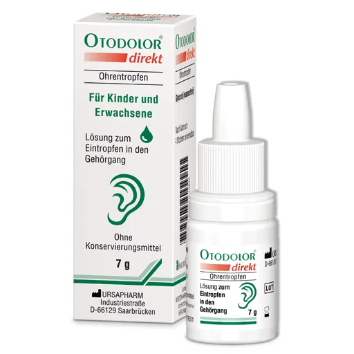 OTODOLOR direkt Ohrentropfen 7 g