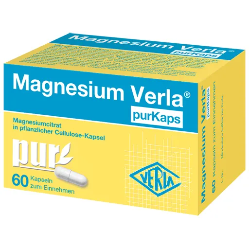 MAGNESIUM VERLA purKaps 60 St