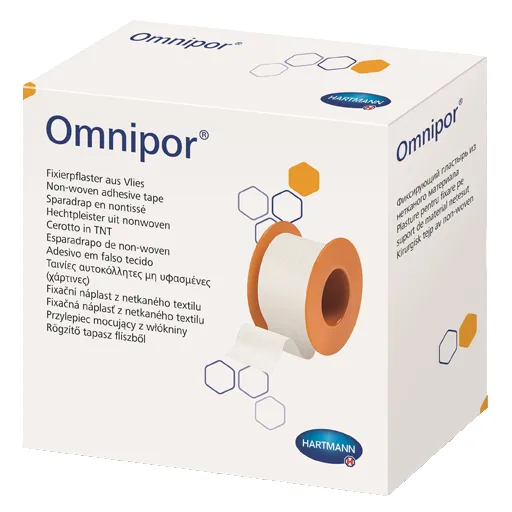 OMNIPOR Fixierpflaster Vlies 1,25 cmx5 m 1 St