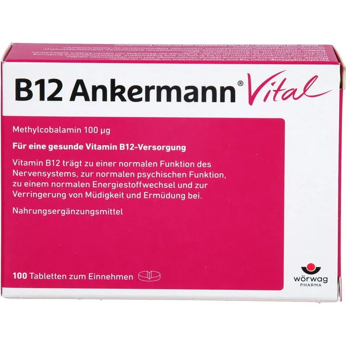 B12 ANKERMANN Vital Tabletten 100 Stück