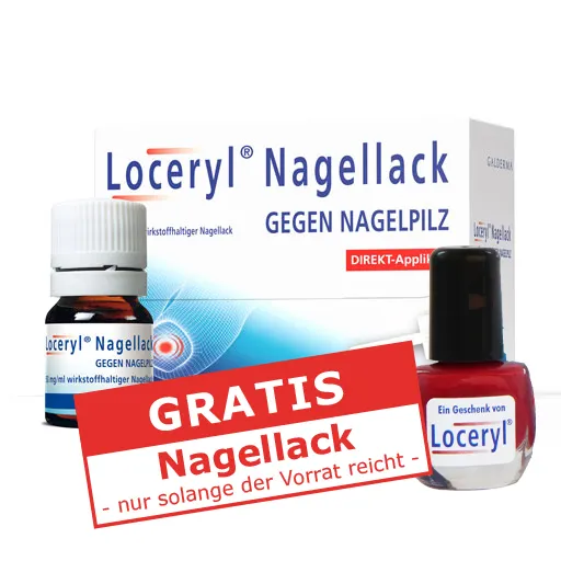 LOCERYL Nagellack gegen Nagelpilz DIREKT-Applikat. 5 ml