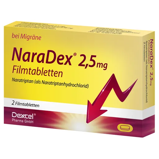 NARADEX 2,5 mg Filmtabletten 2 St