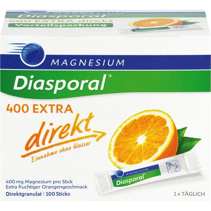 MAGNESIUM DIASPORAL 400 Extra direkt Granulat 100 Stück