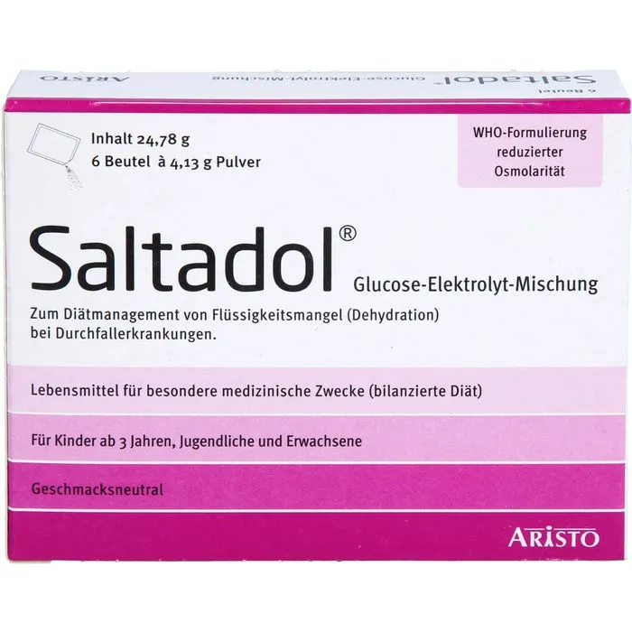 SALTADOL Elektrolyt Plv.z.Her.e.Lsg.z.Einnehmen 6 Stück
