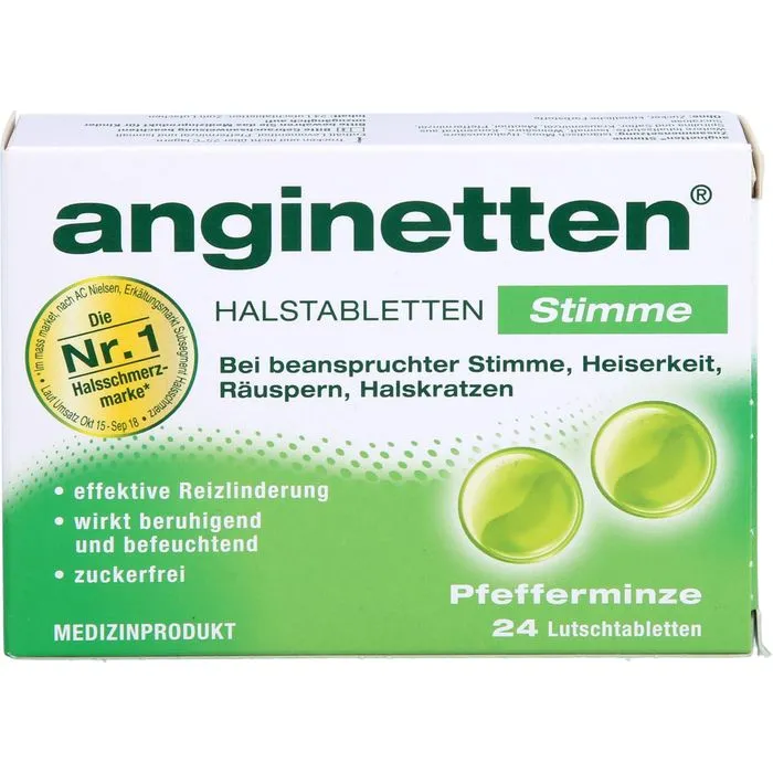 ANGINETTEN Stimme Lutschtabletten 24 St