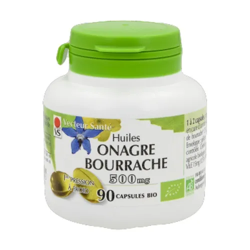 Vecteur Sante Borretsch- und Nachtkerzenöl