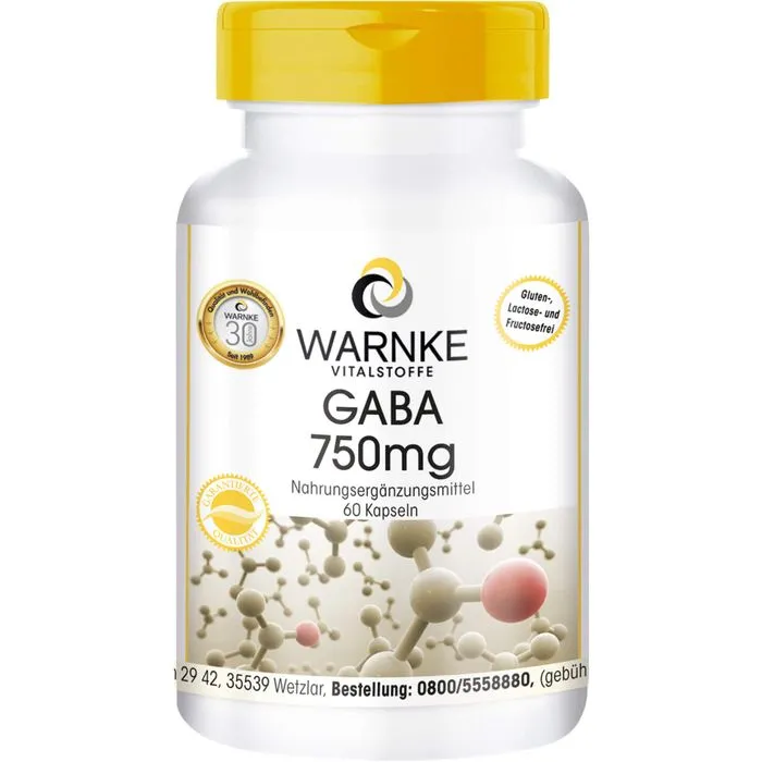 GABA 750 mg Kapseln 60 Stück
