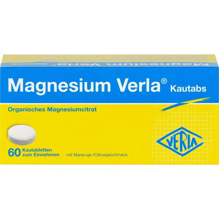 MAGNESIUM VERLA Kautabs 60 Stück