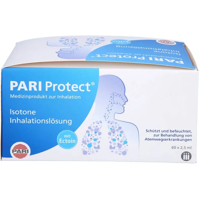 PARI ProtECT Inhalationslösung mit Ectoin Ampullen 60X2.5 ml